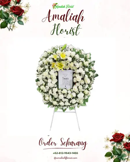 Krans Bunga Duka Sebandung